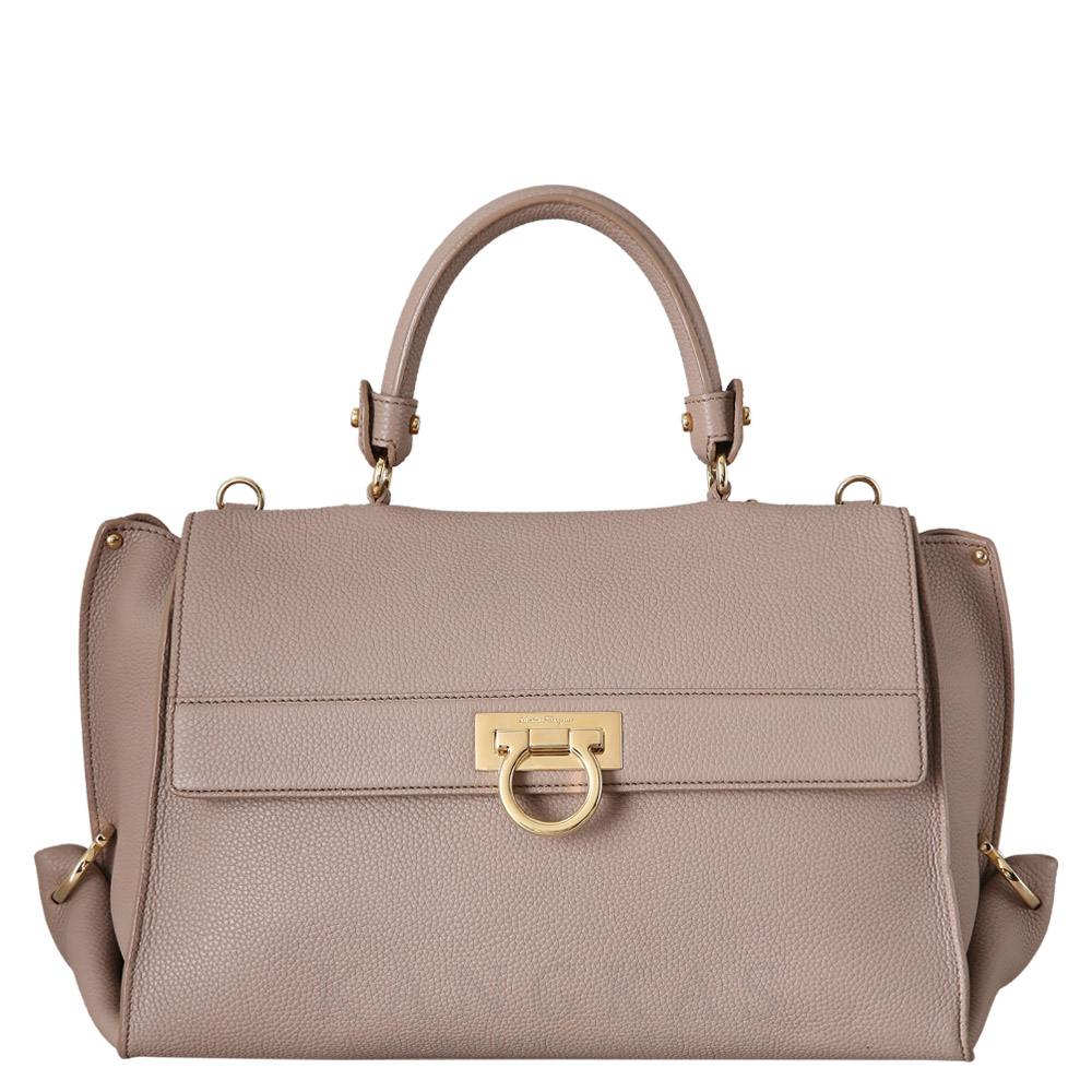 FERRAGAMO(USED)페레가모 레더 소피아 토트백